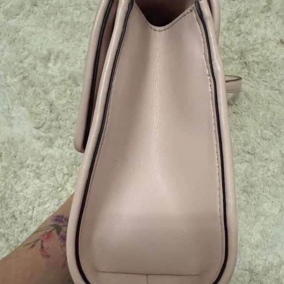 NWT Michael Kors Serena Blush Quilted Shoulder Bag - Picture 5 of 14